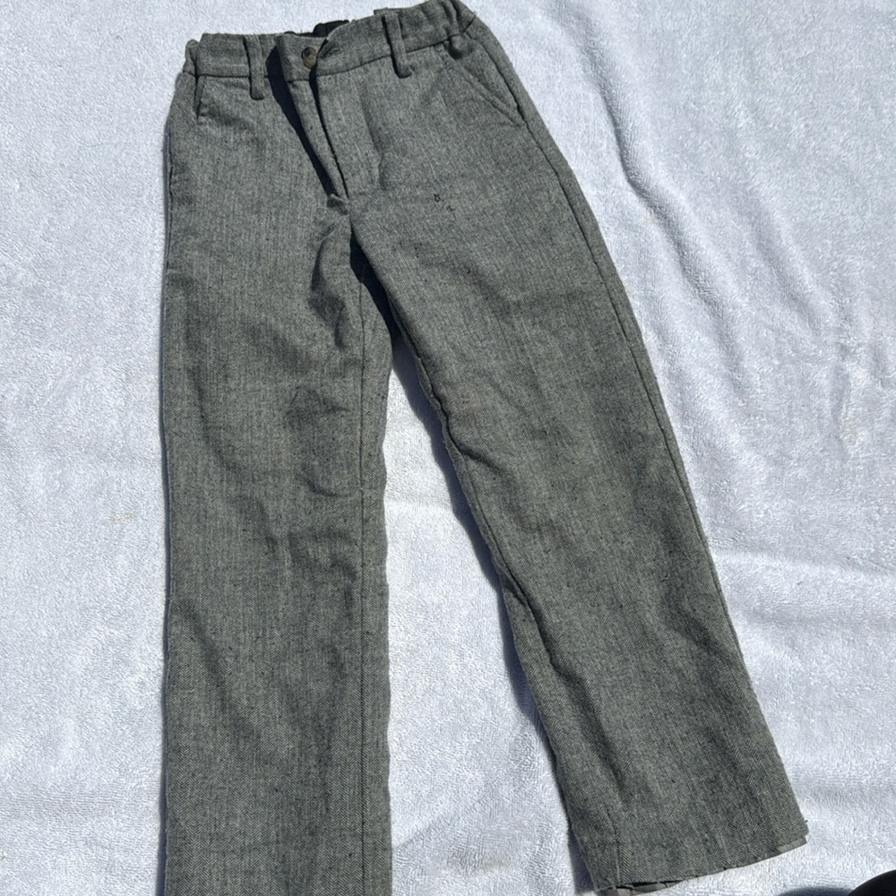Janie and Jack Houndstooth Pants